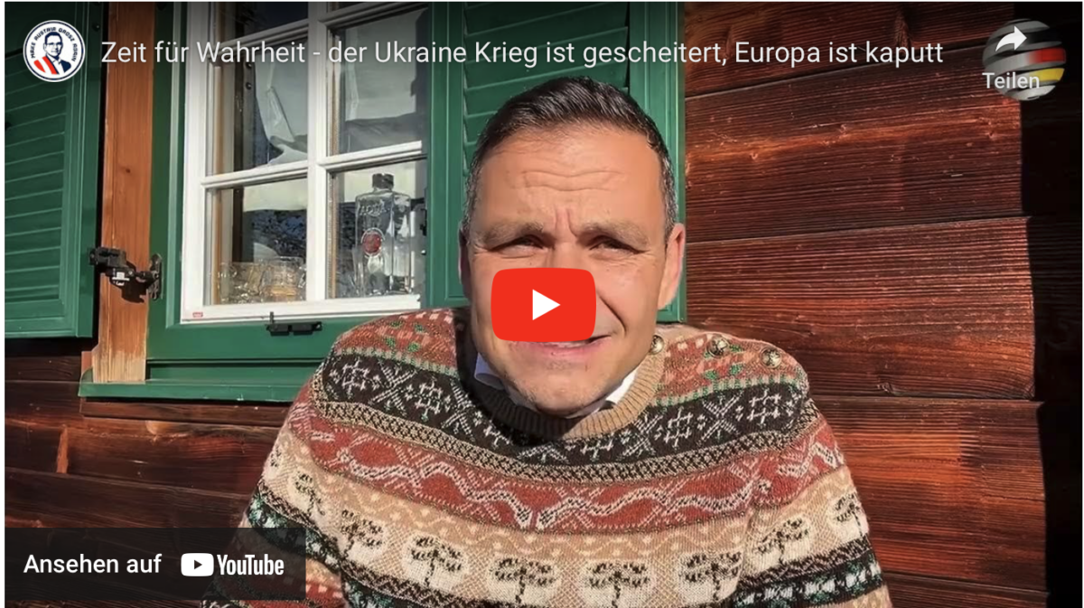 Zeit für Wahrheit – der Ukraine Krieg ist gescheitert, Europa ist kaputt!