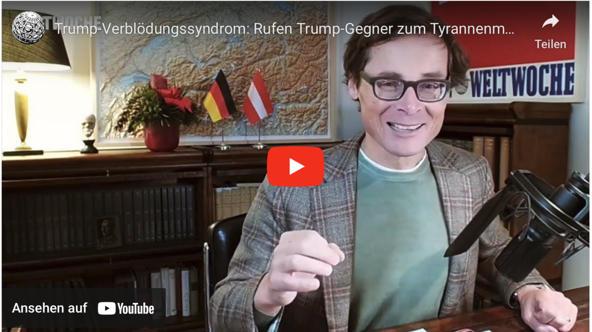 Trump-Verblödungssyndrom: Rufen Trump-Gegner zum Tyrannenmord auf?