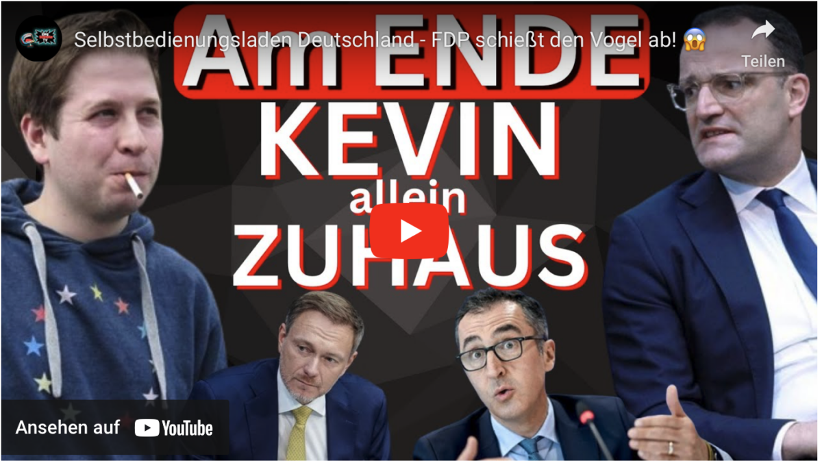 Selbstbedienungsladen Deutschland – FDP schießt den Vogel ab!