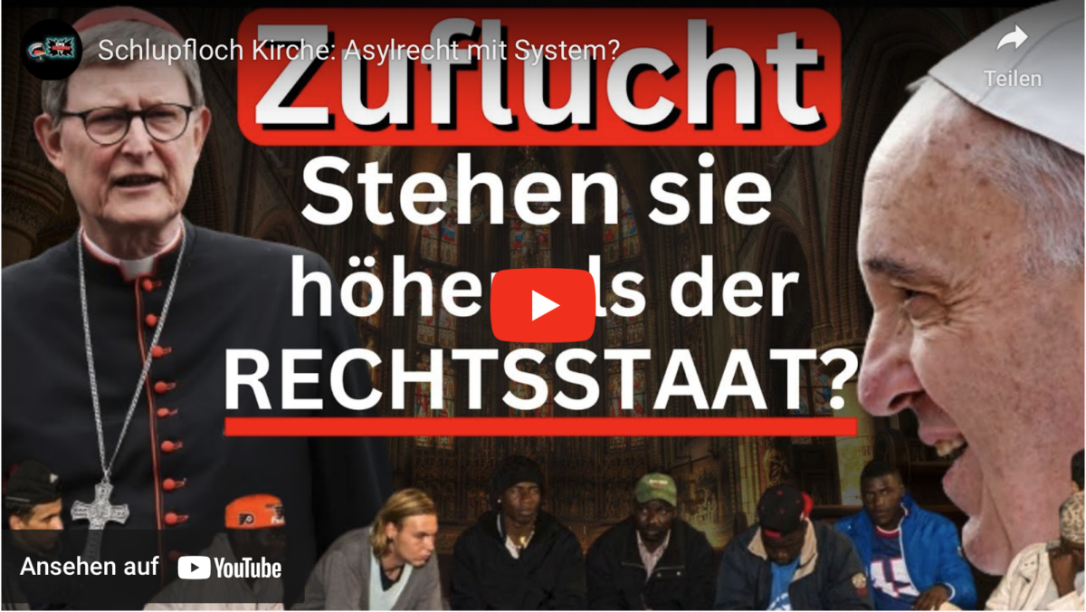 Schlupfloch Kirche: Asylrecht mit System?