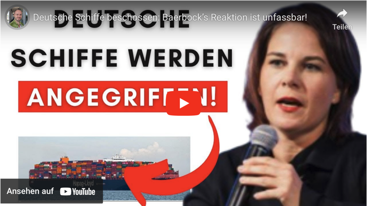 Deutsche Schiffe beschossen: Baerbock’s Reaktion ist unfassbar!