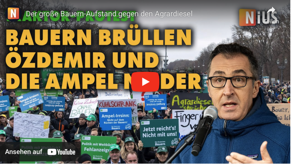 Der große Bauern-Aufstand gegen den Agrardiesel