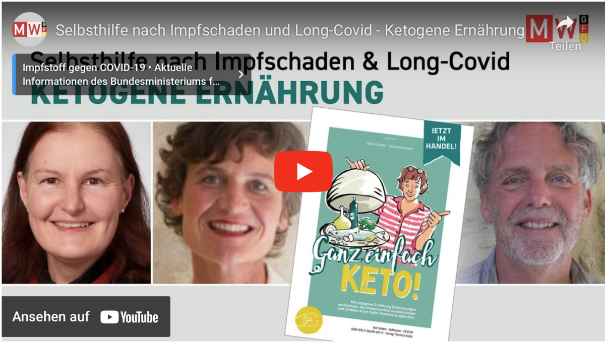 Selbsthilfe nach Impfschaden und Long-Covid – Ketogene Ernährung