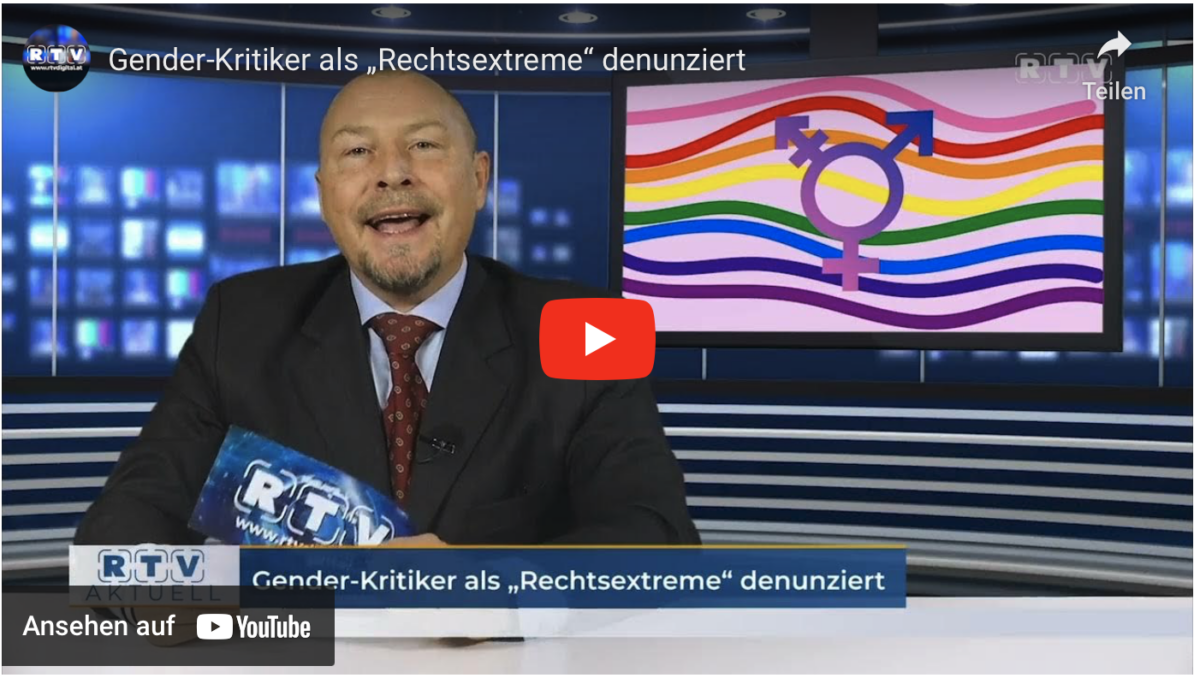 Gender-Kritiker als „Rechtsextreme“ denunziert!