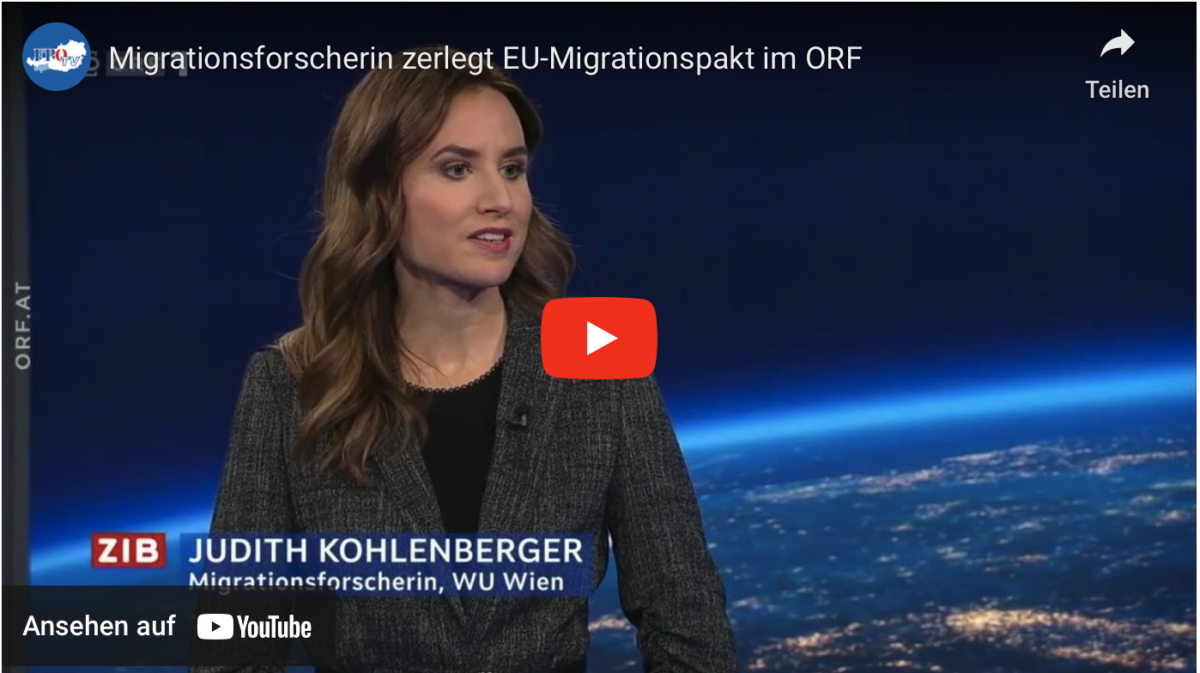 Migrationsforscherin zerlegt EU-Migrationspakt im ORF