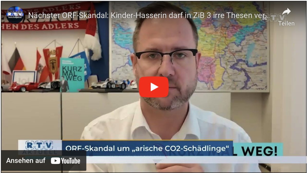 Nächster ORF-Skandal: Kinder-Hasserin darf in ZiB 3 irre Thesen verbreiten
