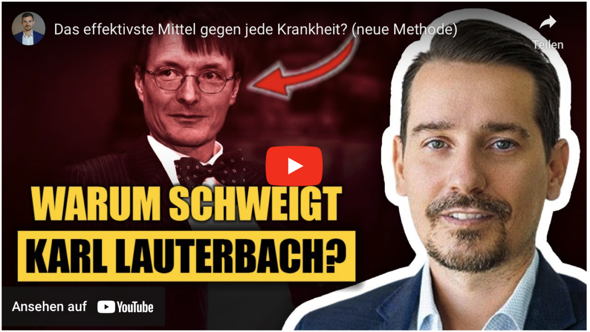 Das effektivste Mittel gegen jede Krankheit? (neue Methode)!