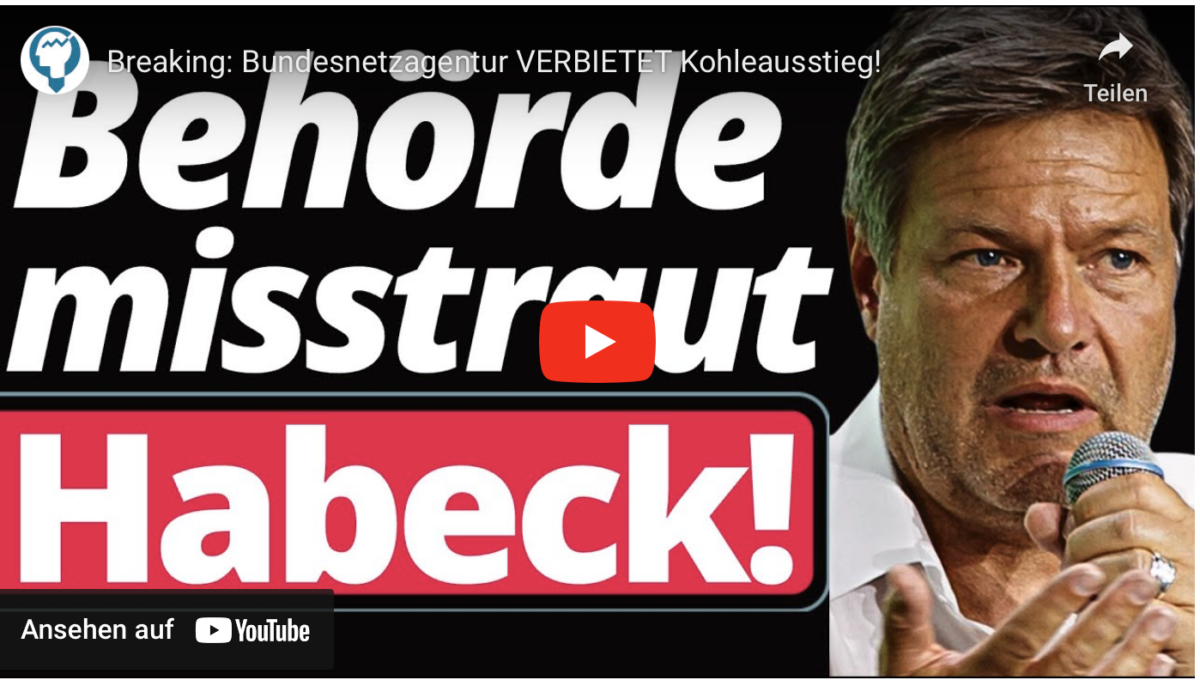 Breaking: Bundesnetzagentur VERBIETET Kohleausstieg!