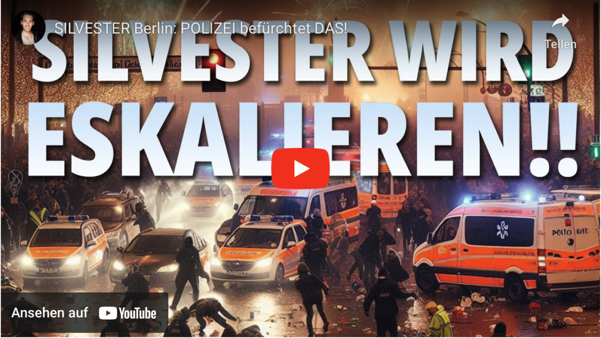 SILVESTER Berlin: POLIZEI befürchtet ESKALATION!