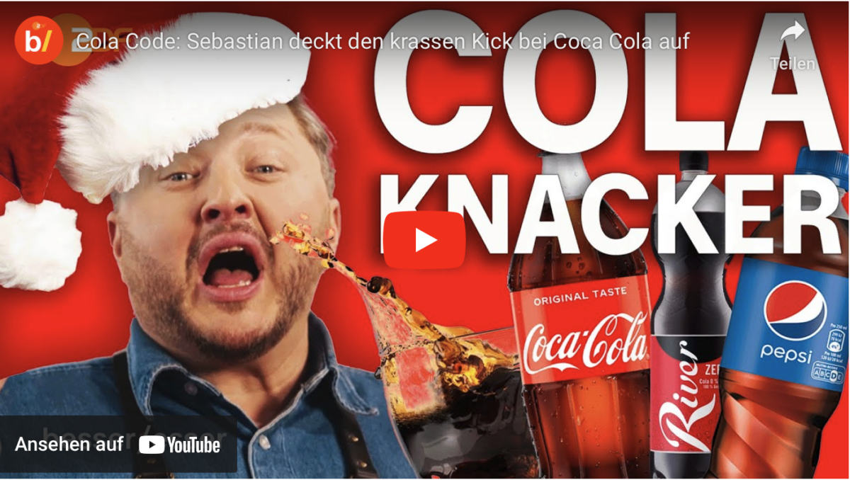 Cola Code: Sebastian deckt den krassen Kick bei Coca Cola auf!