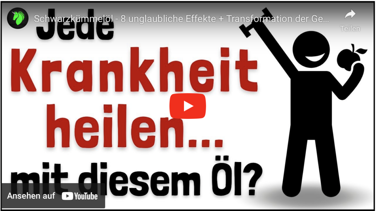 Schwarzkümmelöl – 8 unglaubliche Effekte + Transformation der Gesundheit