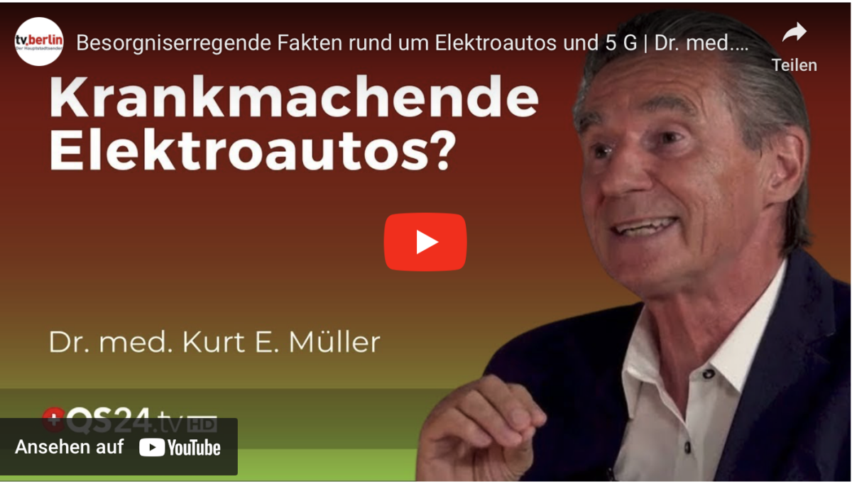Besorgniserregende Fakten rund um Elektroautos und 5 G!