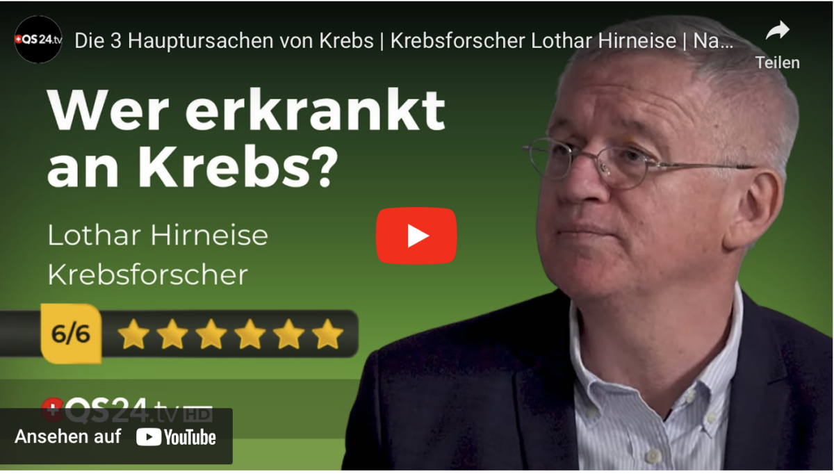 Die 3 Hauptursachen von Krebs!