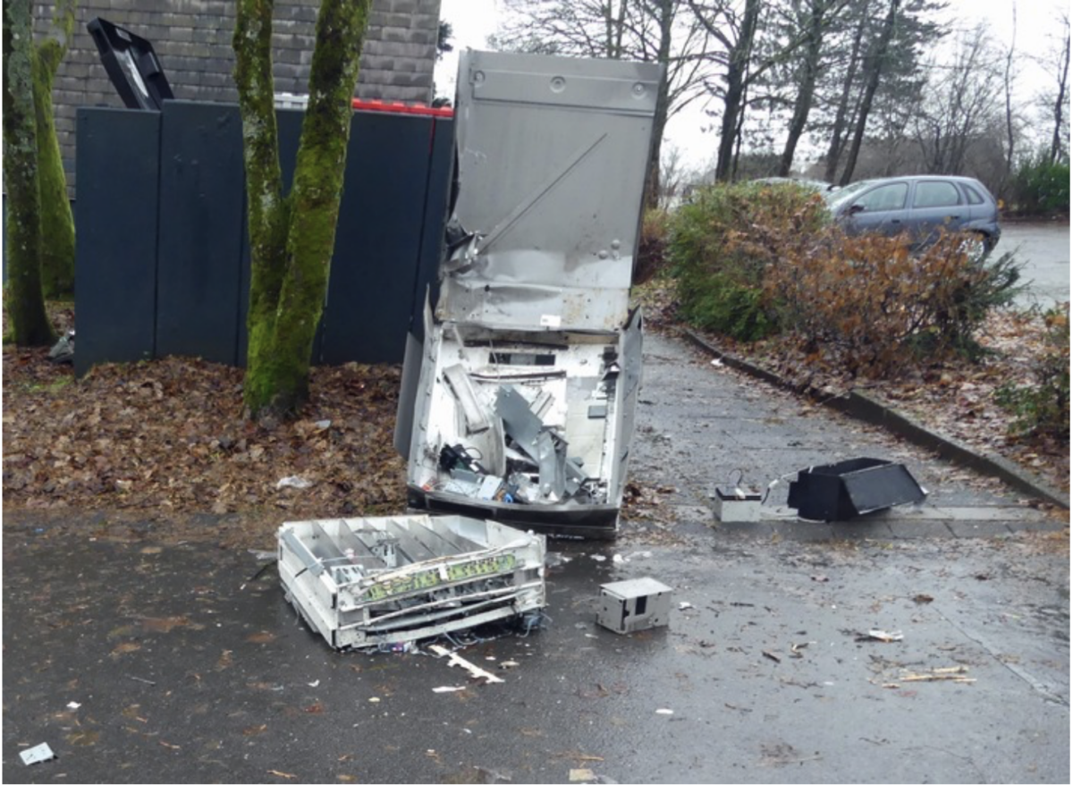 Bergneustadt: Zigarettenautomat aufgesprengt!