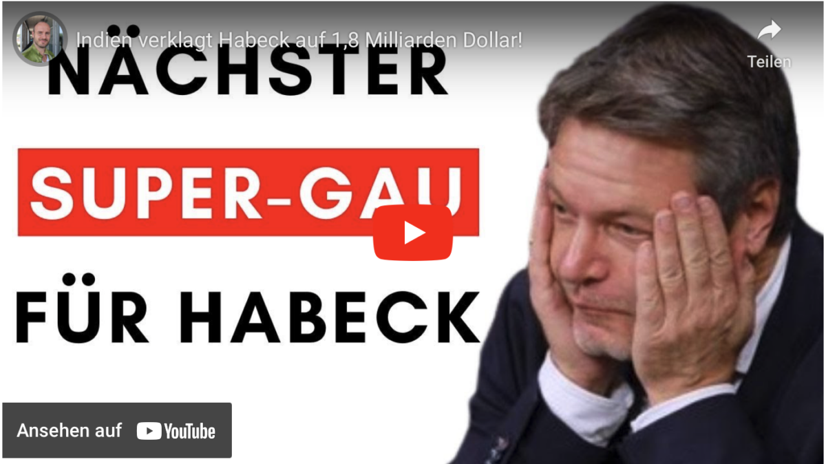 Indien verklagt Habeck auf 1,8 Milliarden Dollar wegen LNG-Verluste!