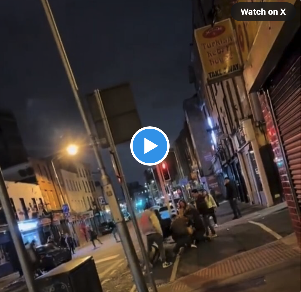 In Dublin greifen die Kulturbereicherer die einheimischen Iren und auch die Frauen an!