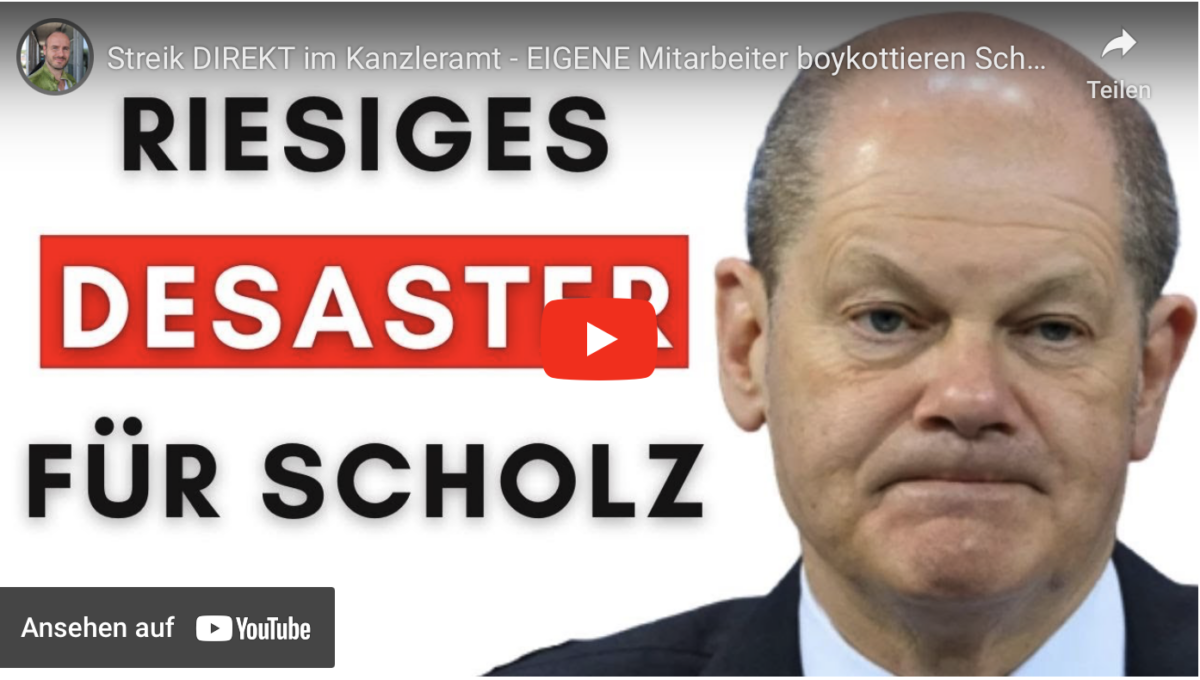 Putschversuch? Streik DIREKT im Kanzleramt – EIGENE Mitarbeiter boykottieren Scholz!