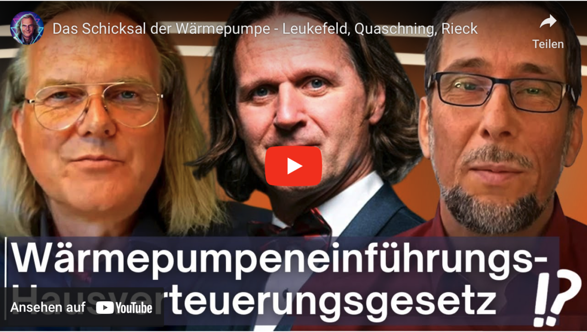 Das Schicksal der Wärmepumpe!
