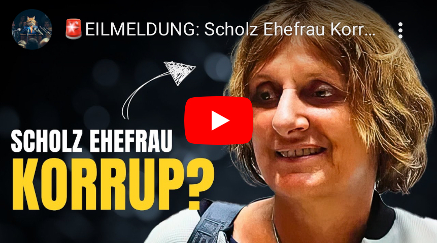 Eilmeldung: Scholz Ehefrau Korrupt? Finanzskandal um Britta Ernst!