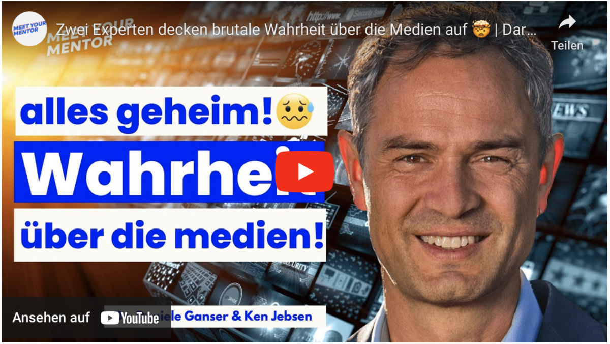 Zwei Experten decken brutale Wahrheit über die Medien auf!!  – Darauf kommt es 2024 WIRKLICH an!!