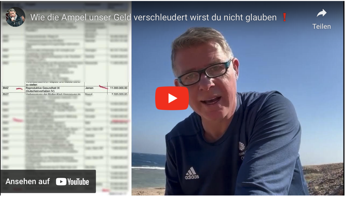 Dieses Video bis zum Schluss anschauen! Wie die Ampel unser Geld verschleudert wirst du nicht glauben!