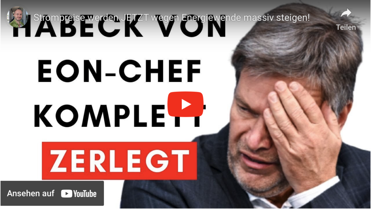 Strompreise werden JETZT wegen Energiewende massiv steigen!
