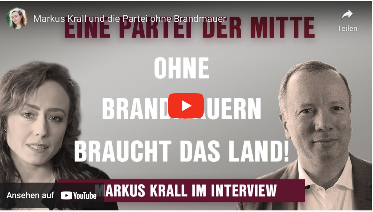 Markus Krall und die Partei ohne Brandmauer!