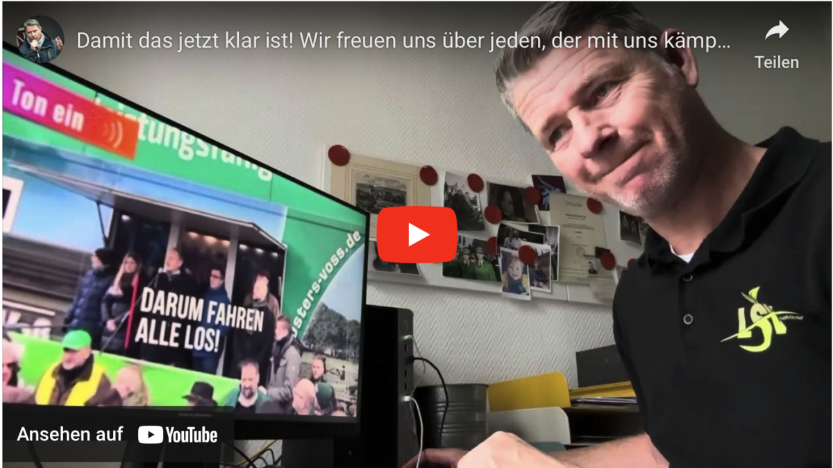 Damit das jetzt klar ist! Wir freuen uns über jeden, der mit uns kämpft! Generalstreik am 08.01.2024!
