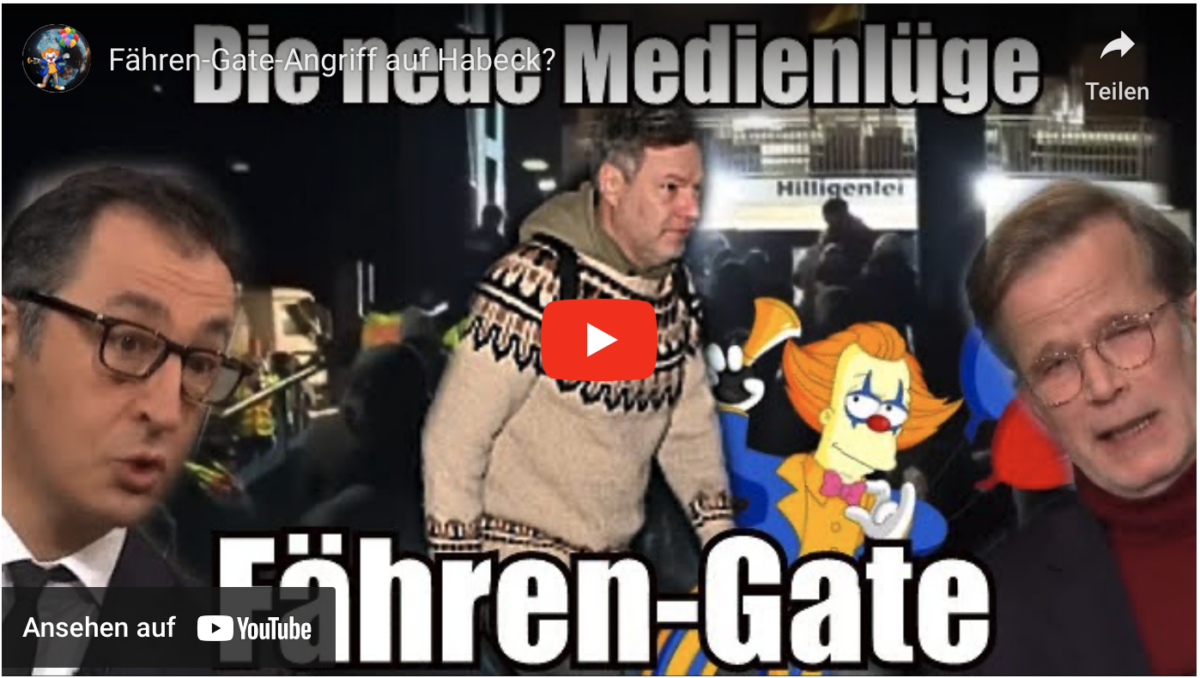 Fähren-Gate-Angriff auf Habeck?