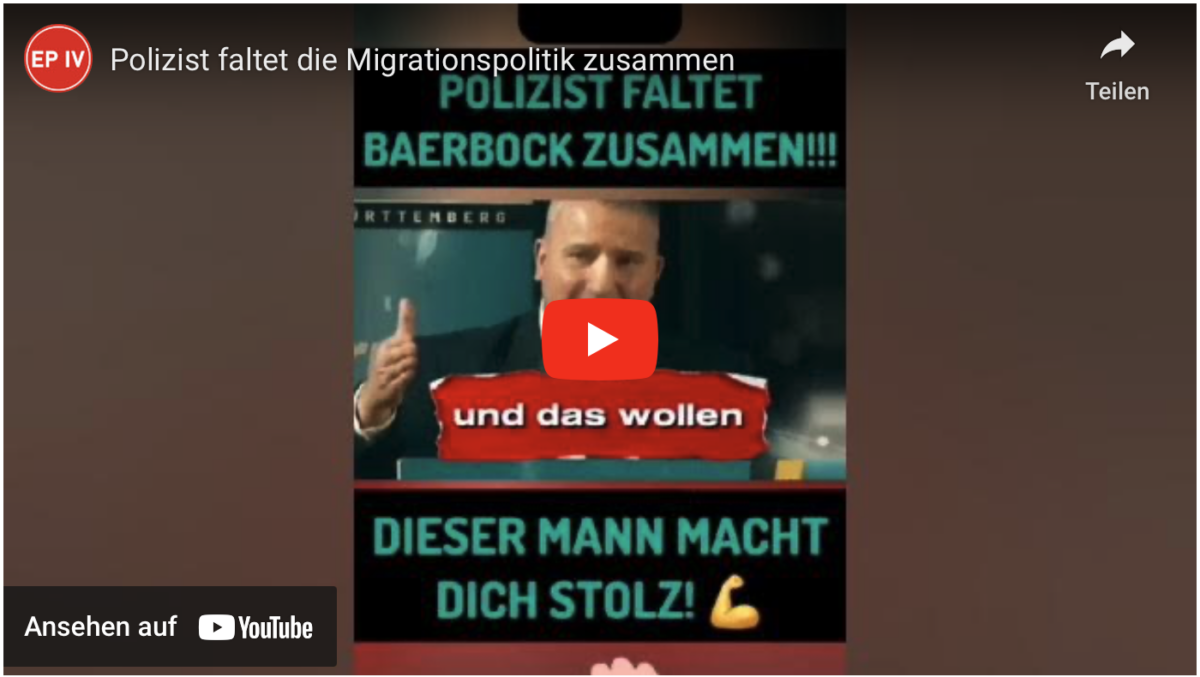 Facharbeiter-Report: Polizist faltet die Migrationspolitik zusammen!