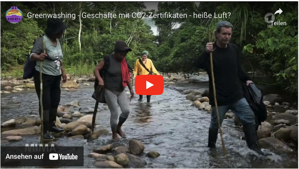 Greenwashing – Zweifelhafte Geschäfte mit CO2-Zertifikaten – heiße Luft?