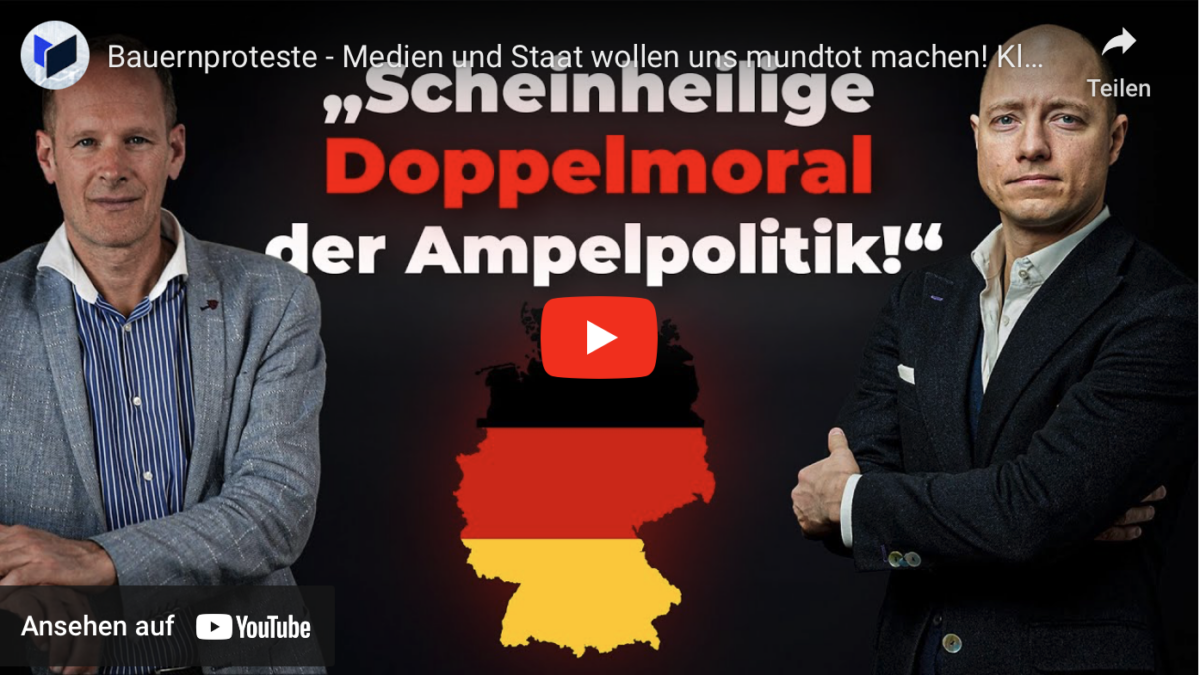 Bauernproteste – Medien und Staat wollen uns mundtot machen! Klartext von Markus Barth
