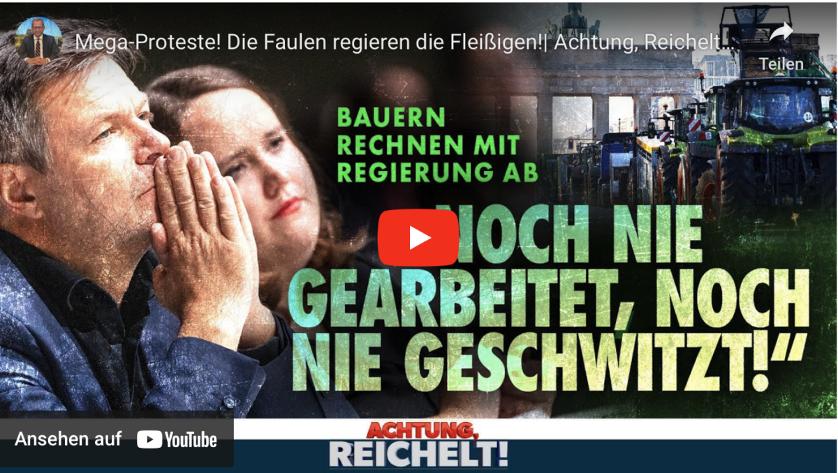 Links-Pflicht! Mega-Proteste! Die Faulen regieren die Fleißigen!|