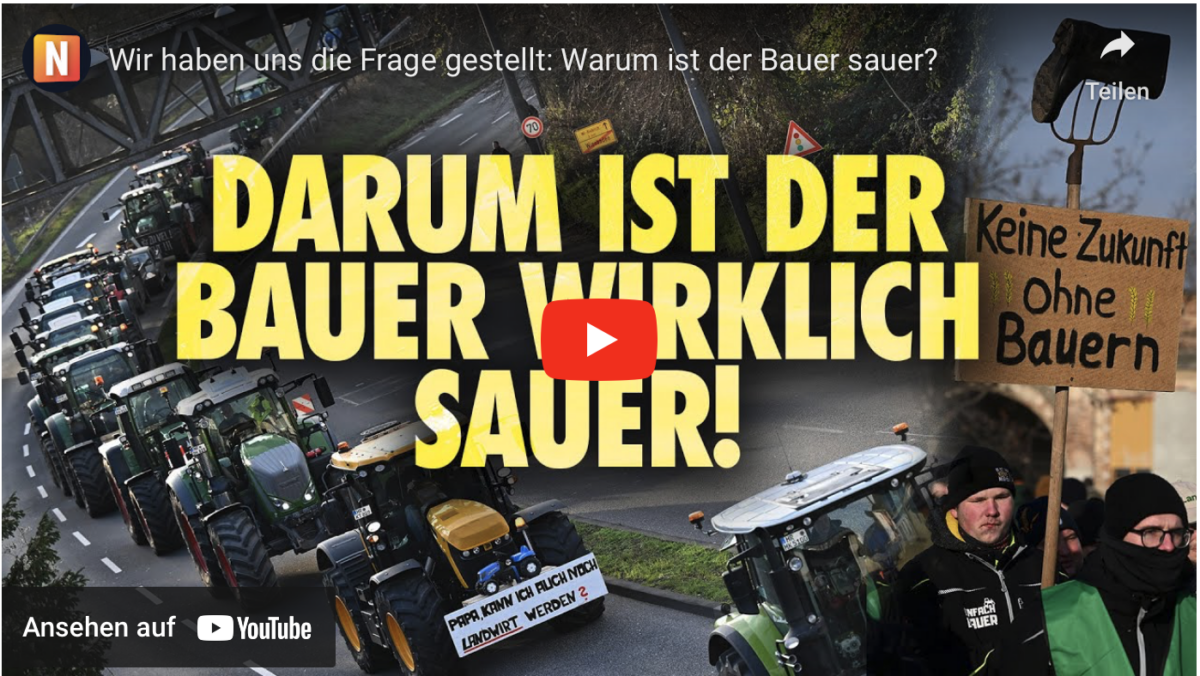 Wir haben uns die Frage gestellt: Warum ist der Bauer sauer?