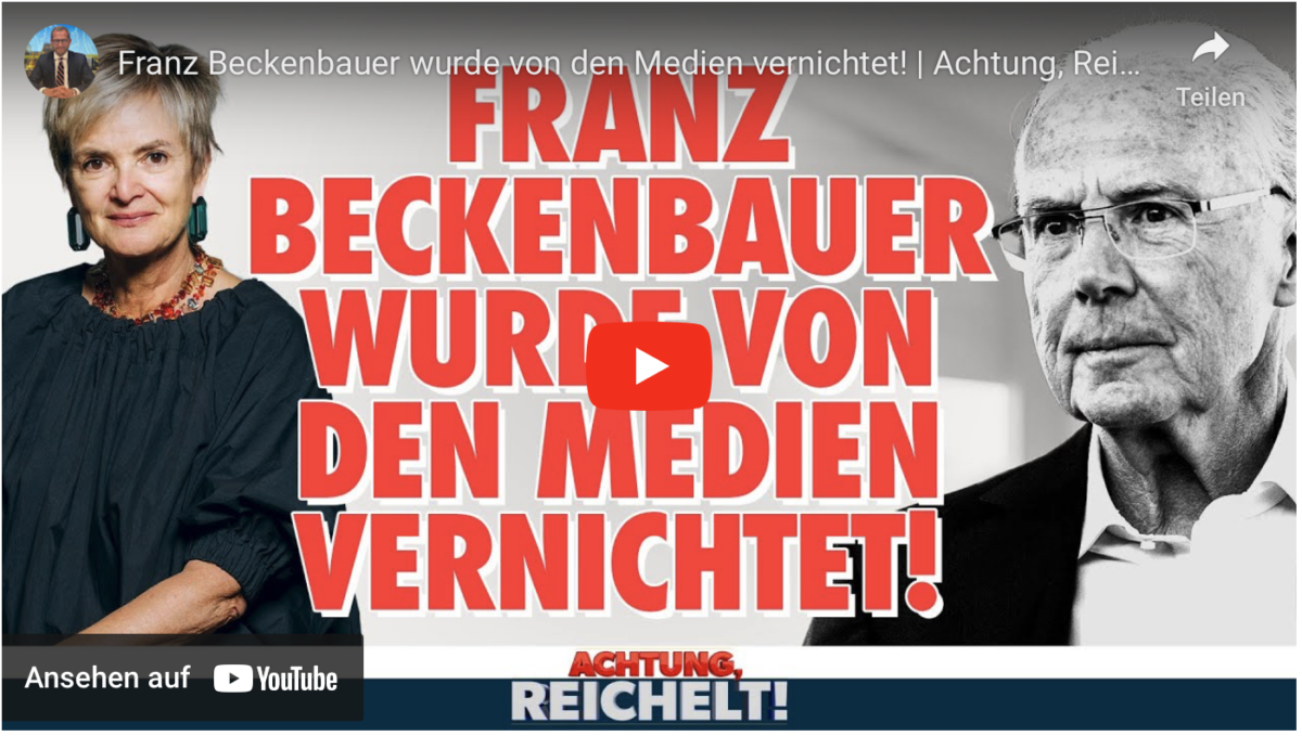 Franz Beckenbauer wurde von den Medien vernichtet!