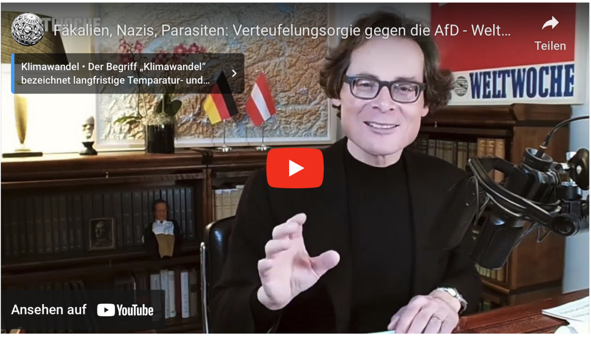 Fäkalien, Nazis, Parasiten: Verteufelungsorgie gegen die AfD –