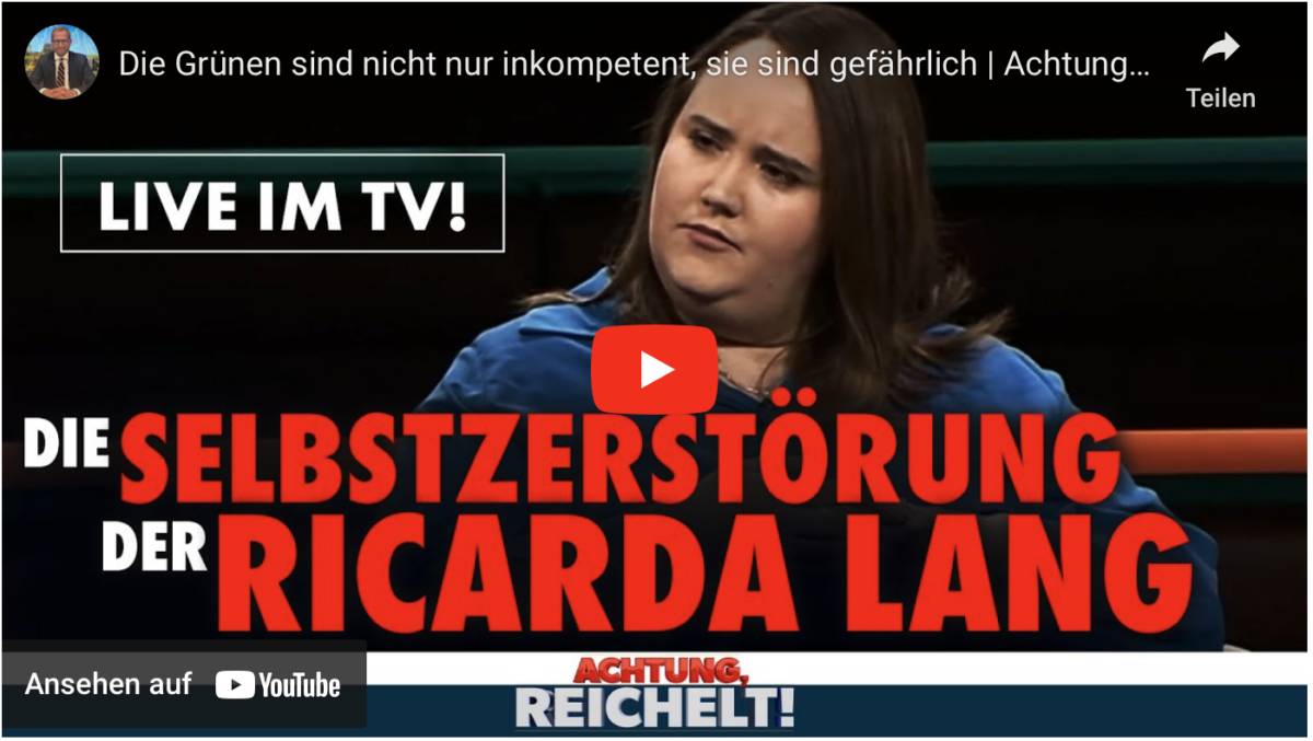 Die Grünen sind nicht nur inkompetent, sie sind gefährlich!