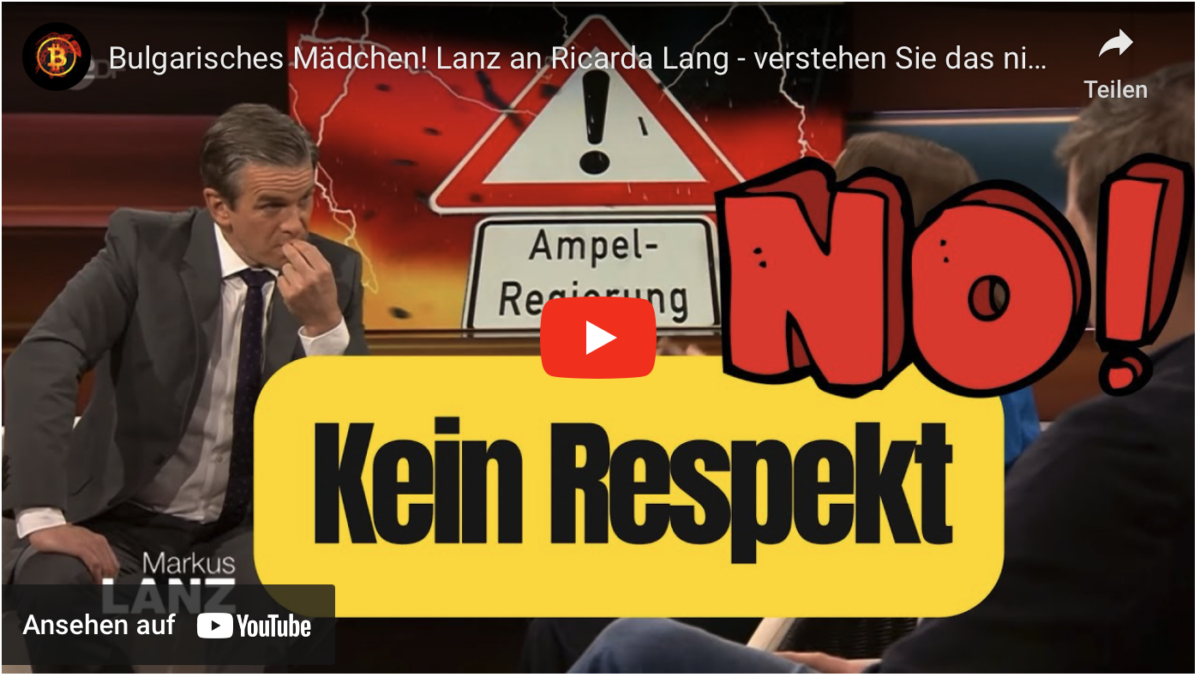 Bulgarisches Mädchen! Lanz an Ricarda Lang – verstehen Sie das nicht? #lanz #ampel #politik