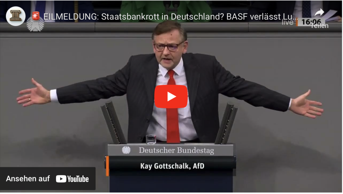EILMELDUNG: Staatsbankrott in Deutschland? BASF verlässt Ludwigshafen für China! Geheime Treffen