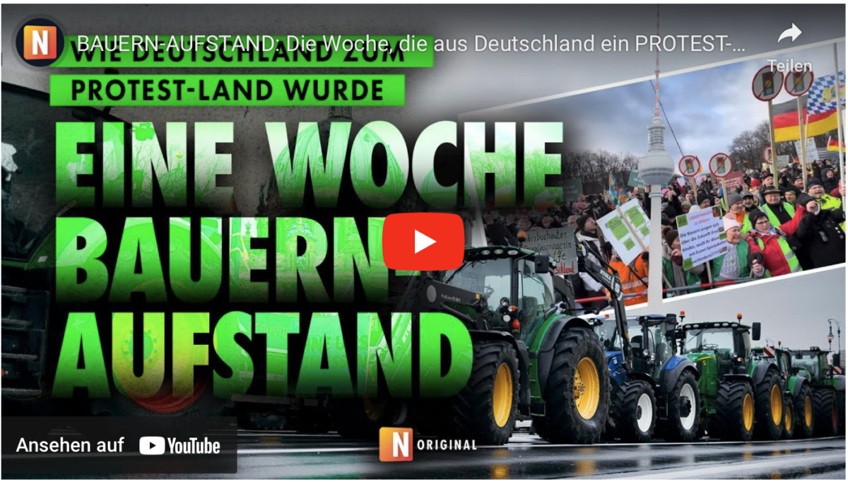 BAUERN-AUFSTAND: Die Woche, die aus Deutschland ein PROTEST-Land machte!