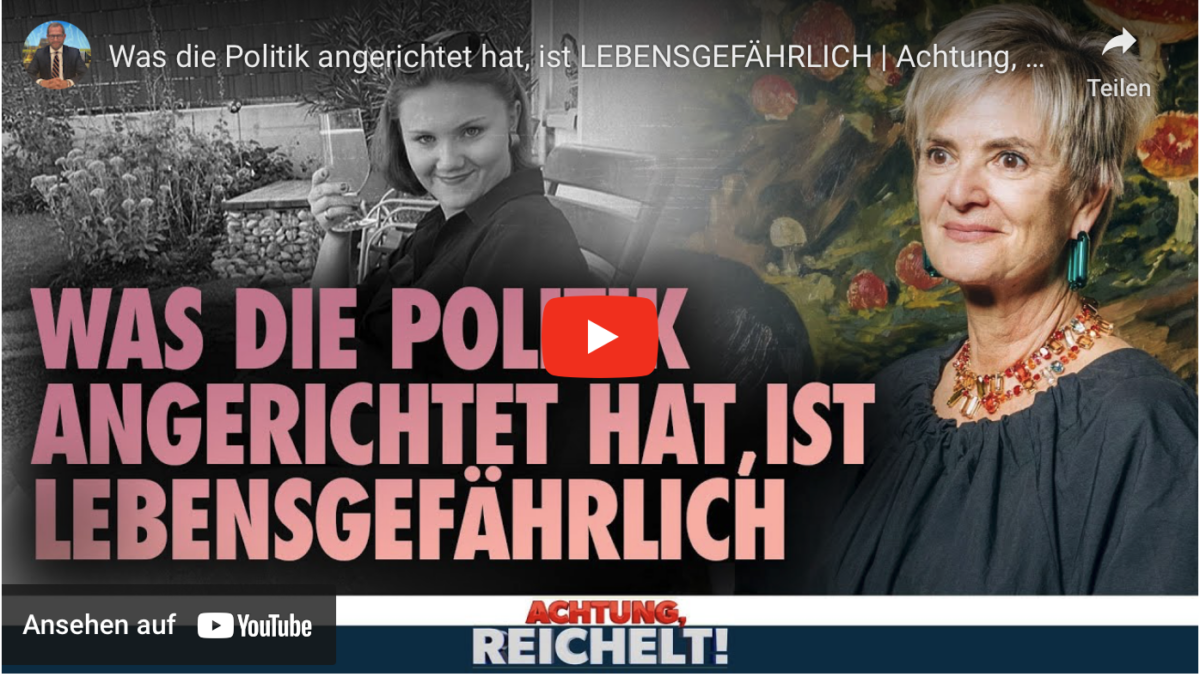 Was die Politik angerichtet hat, ist LEBENSGEFÄHRLICH!