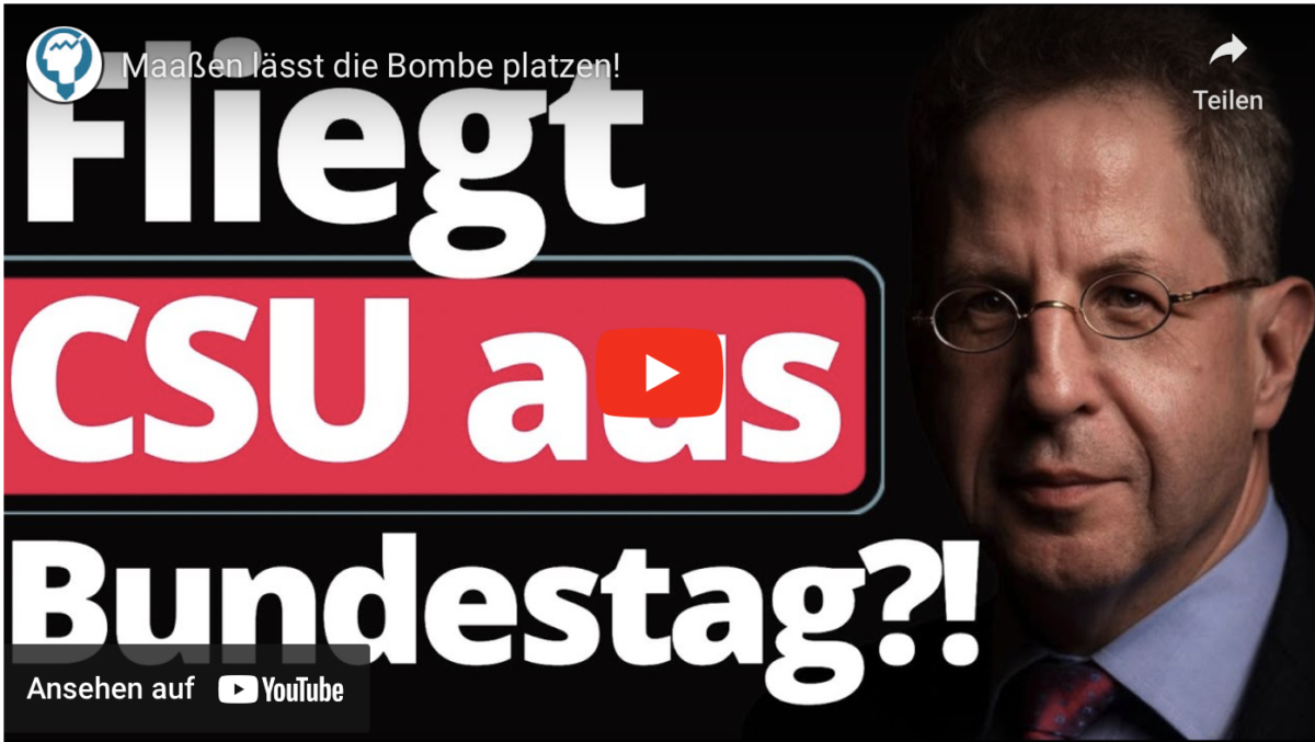 Maaßen lässt die Bombe platzen!