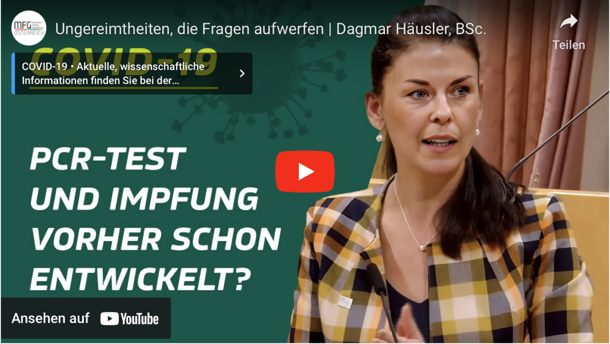 Ungereimtheiten, die Fragen aufwerfen | Dagmar Häusler, BSc.
