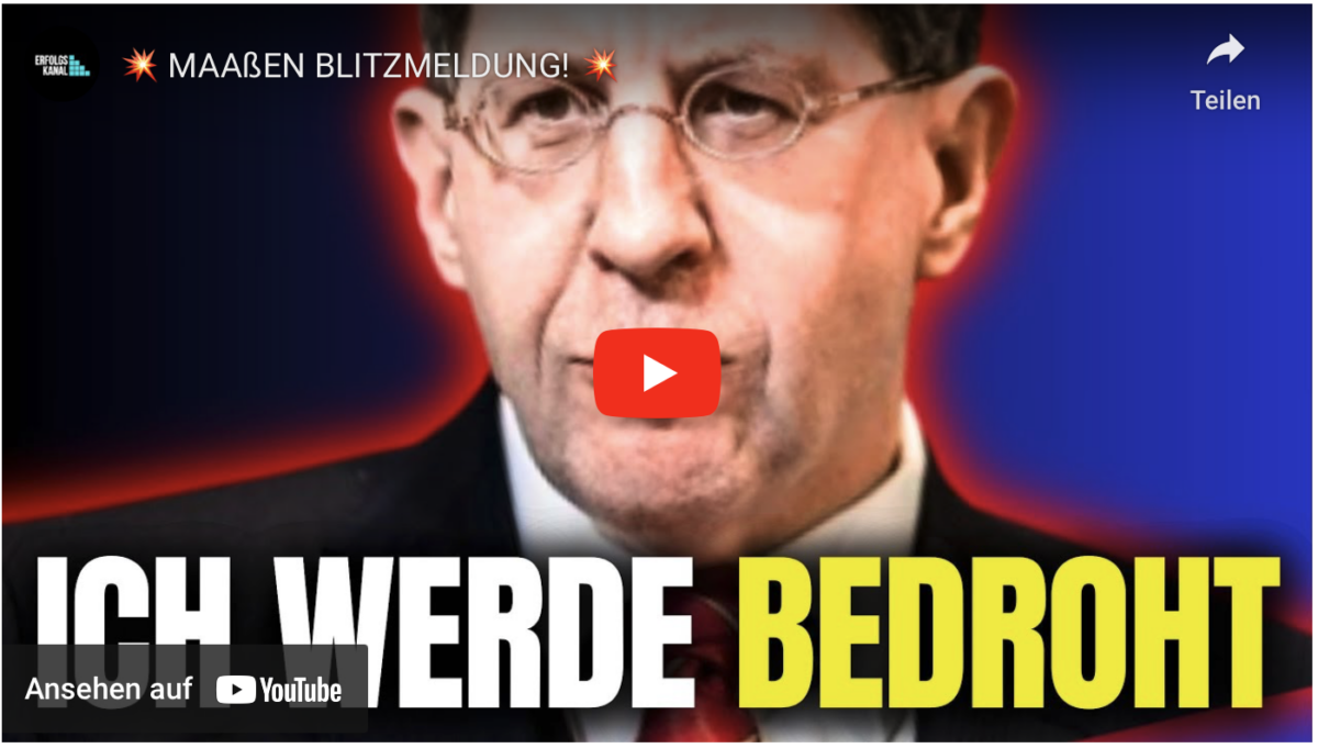 BLITZMELDUNG: MAAßEN wird bedroht!