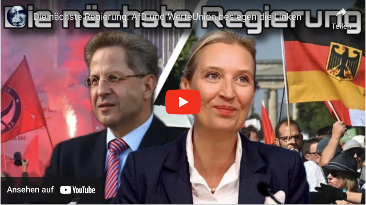 Die nächste Regierung: AfD und WerteUnion besiegen die Linken