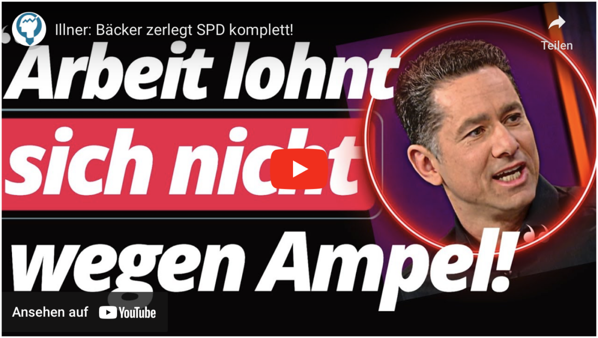 Illner: Bäcker zerlegt SPD komplett!