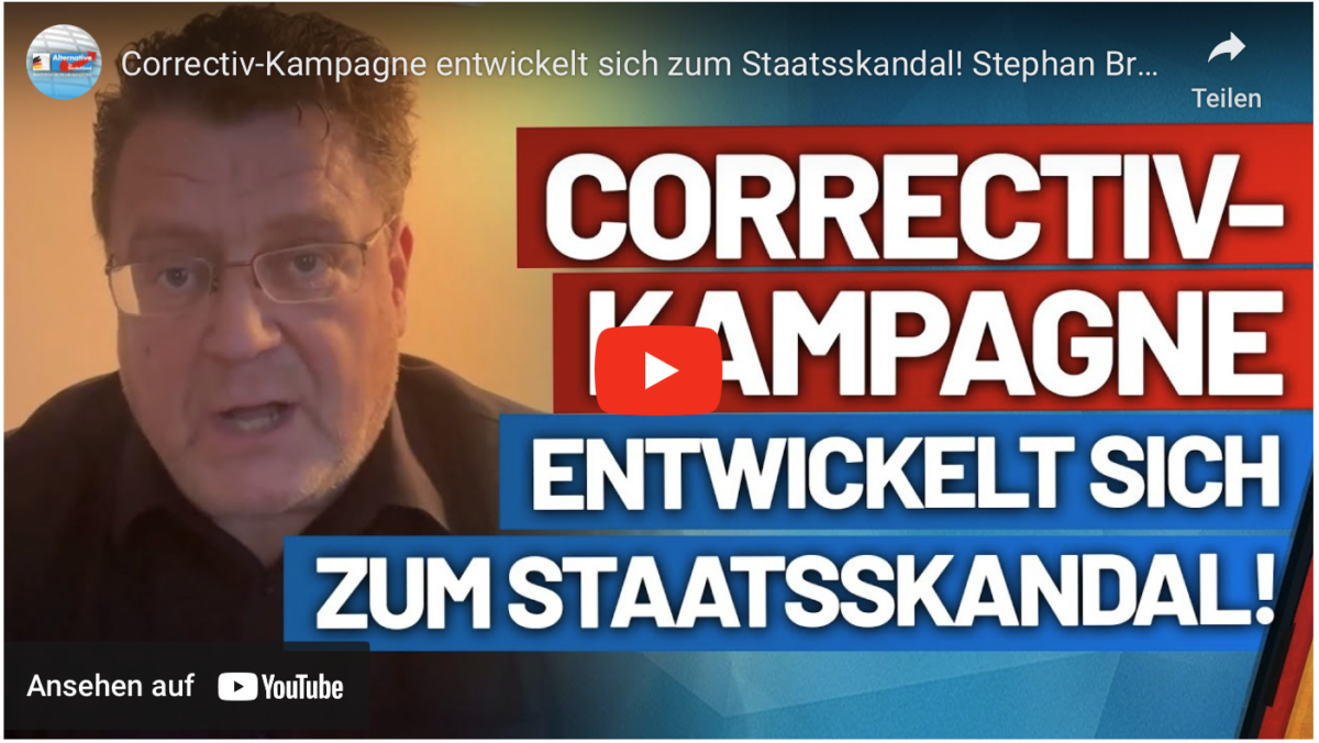 Correctiv-Kampagne entwickelt sich zum Staatsskandal! Stephan Brandner im Interview-AfD-Fraktions-TV