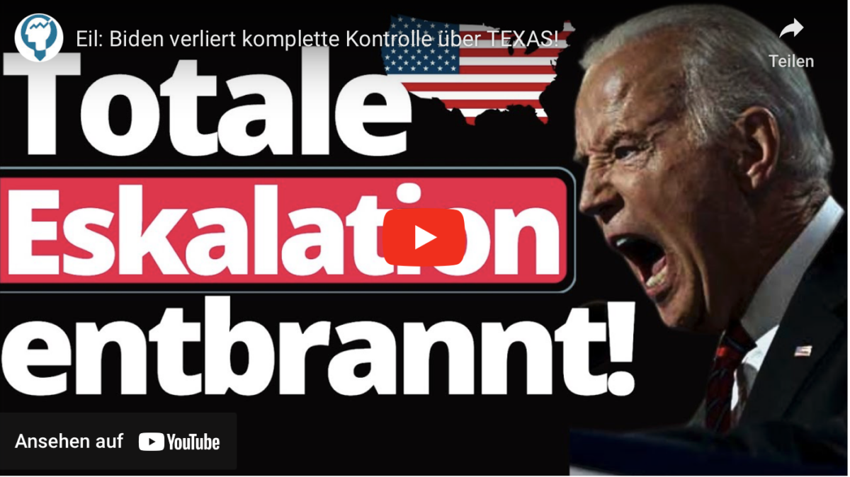 Eil: Biden verliert komplette Kontrolle über TEXAS!