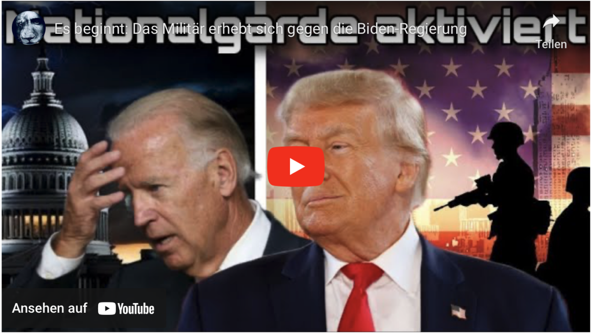 Es beginnt: Das Militär erhebt sich gegen die Biden-Regierung!