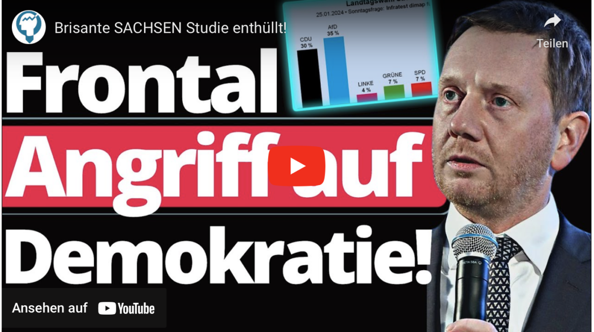 Brisante SACHSEN Studie enthüllt!